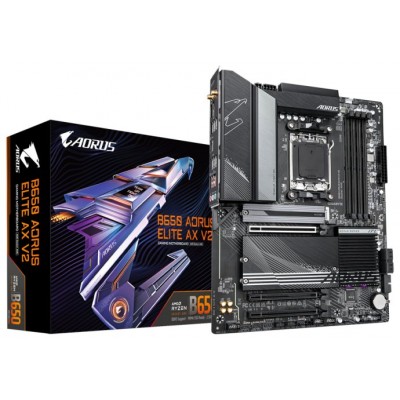 Gigabyte B650 AORUS ELITE AX V2 placa base AMD B650 Zócalo AM5 ATX (Espera 4 dias)